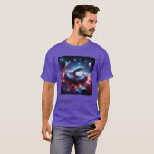 Cosmic Mood: Galaxy Animals Tshirt #4 (Voorkant volledig)