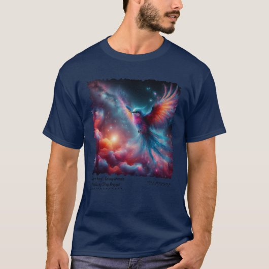 Cosmic Mood: Galaxy Animals Tshirt #8 (Voorkant)