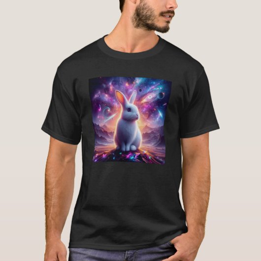 Cosmic Mood: Galaxy Animals Tshirt #9 (Voorkant)