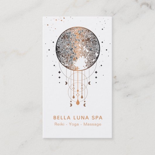 *~* Cosmic Moon Lunar Universe Shaman Visitekaartje (Voorkant)