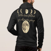 Cosmic Moon Phase Sweatshirt – Unisex Stijl (Achterkant)