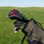 Cosmic Moth - Kunst Folklore Mothman Golfheadcover (Insitu)