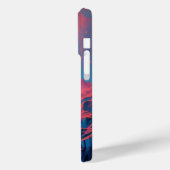 Cosmic Mountain Abstract Vibrant Case-Mate iPhone Case (Achterkant / Links)