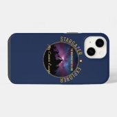 Cosmic Mountain Calling geval iPhone Hoesje (Achterkant horizontaal)