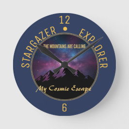 Cosmic Mountain Calling Ronde Klok