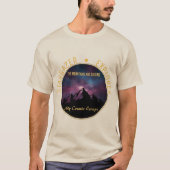 Cosmic Mountain Calling T-shirt (Voorkant)