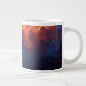 Cosmic Nebula Abstract Galaxy Space Art Grote Koffiekop (Rechts)