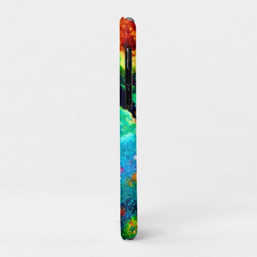 Cosmic Nebula Cloud Art Case-Mate iPhone Case (Achterkant/links)