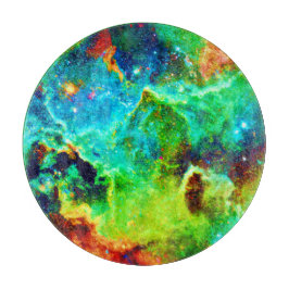 Cosmic Nebula Cloud Art Snijplank
