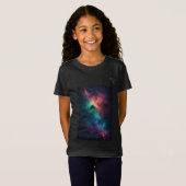 Cosmic Nebula Gaming Design T-shirt (Voorkant volledig)