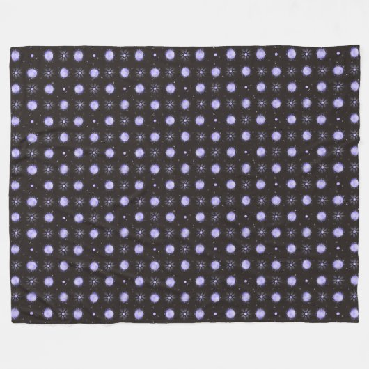 Cosmic Night Sky Fleece Blanket for Cozy Comfort (Voorkant (Horizontaal))