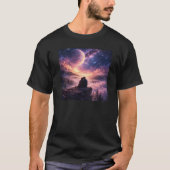Cosmic Night Sky – Galaxy Space T-Shirt (Voorkant)