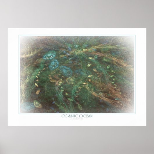 Cosmic Ocean Print (Voorkant)