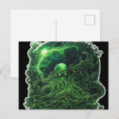 Cosmic Oddities: Cthulhu Briefkaart (Voorkant / Achterkant)