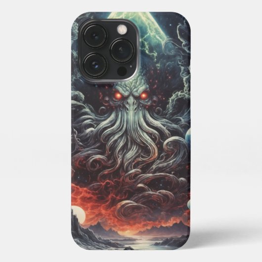 Cosmic Oddities: Cthulhu iPhone Hoesje (Achterkant)