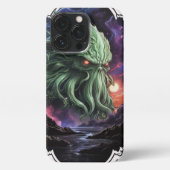 Cosmic Oddities: Cthulhu iPhone Hoesje (Achterkant)