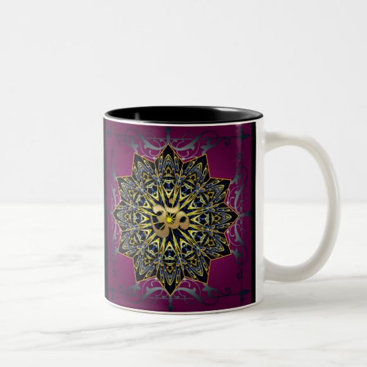 Cosmic OM Tweekleurige Koffiemok (Rechts)
