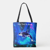 Cosmic Orca Tote Bag (Achterkant)