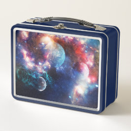 Cosmic Outer Space Galaxy Design metalen lunchbox