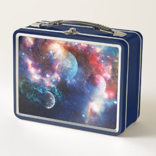 Cosmic Outer Space Galaxy Design metalen lunchbox