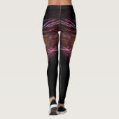 Cosmic Owl Leggins Leggings (Achterkant)