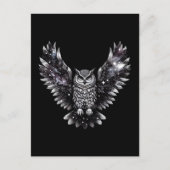 Cosmic Owl Majesty Briefkaart (Voorkant)