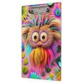 Cosmic Owl Trippy Hippie Psychedelic Origineel Klembord (Links)
