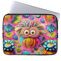 Cosmic Owl Trippy Hippie Psychedelic Origineel