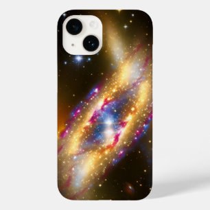 Cosmic Paars Blue Big Bang, benijdend wauw Case-Mate iPhone 14 Hoesje