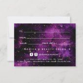 Cosmic Paars Galaxy Night Beauty Salkles (Achterkant)