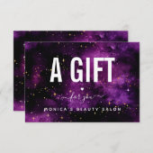 Cosmic Paars Galaxy Night Beauty Salkles (Voorkant / Achterkant)