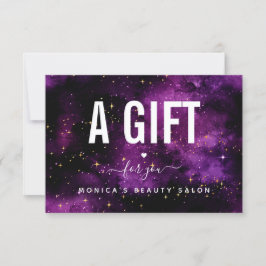 Cosmic Paars Galaxy Night Beauty Salkles