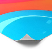 Cosmic Paint Swirls Poster (Hoek)