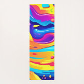 Cosmic Paint Swirls Yogamat (Achterkant)