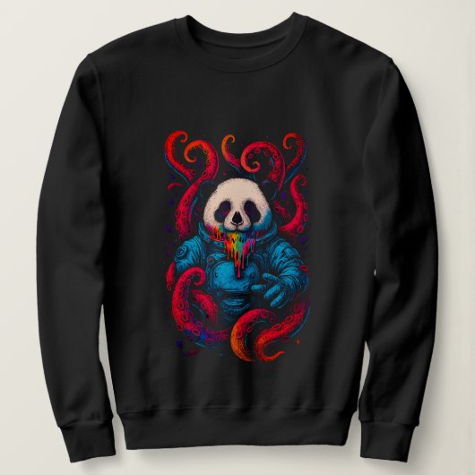 Cosmic Panda Kraken Trui (Design voorkant)