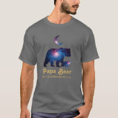 Cosmic Papa Bear & Cub T-shirt (Voorkant)
