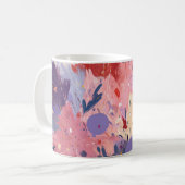 Cosmic Party Abstract Explosion Koffiemok (Voorkant links)