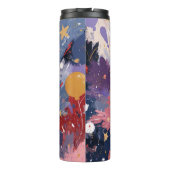 Cosmic Party Abstract Explosion Thermosbeker (Achterkant)