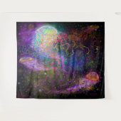 Cosmic Party Tapestry Wandkleed (Voorkant (horizontaal))