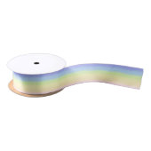 Cosmic Pastel Rainbow Satijnen Lint (Spoel)