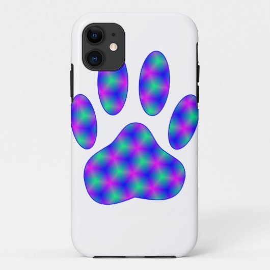 Cosmic Paw-afdrukken Case-Mate iPhone Case (Achterkant)