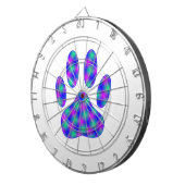 Cosmic Paw-afdrukken Dartbord (Voorkant Rechts)