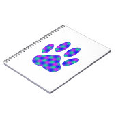 Cosmic Paw-afdrukken Notitieboek (Linkerzijde)