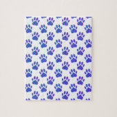 Cosmic Paw Print Pattern Legpuzzel (Verticaal)