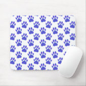 Cosmic Paw Print Pattern Muismat (Met muis)