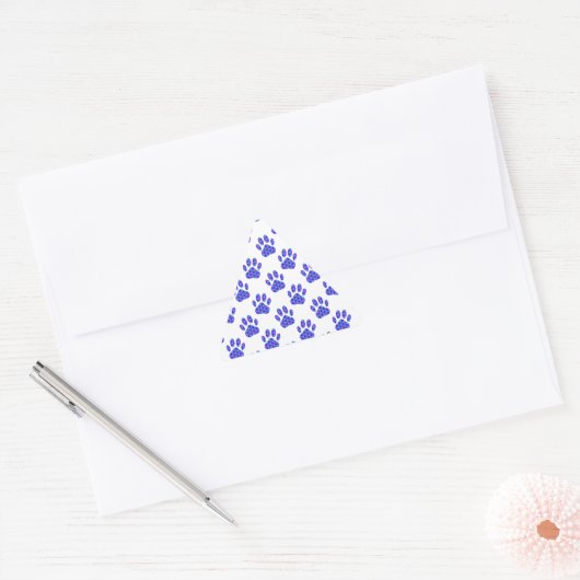 Cosmic Paw Print Pattern Sticker (Envelop)