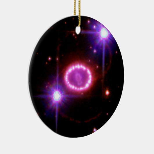 Cosmic Pearls Keramisch Ornament (Rechts)