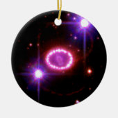 Cosmic Pearls Keramisch Ornament (Voorkant)