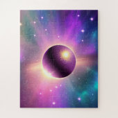 Cosmic Perfect Paars Fun Orbening the Universe Legpuzzel (Verticaal)