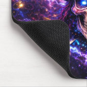 Cosmic Pirate Skull Galaxy Gaming Mouse Pad Muismat (Hoek)